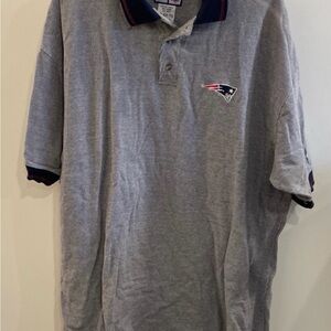 NFL New England Patriots Logo Athletic Game Day Men Short Sleeve Polo Size XL